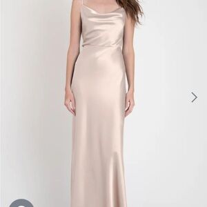 Jenny Woo bridesmaid dress color Prosecco Size 8. Perfect condition